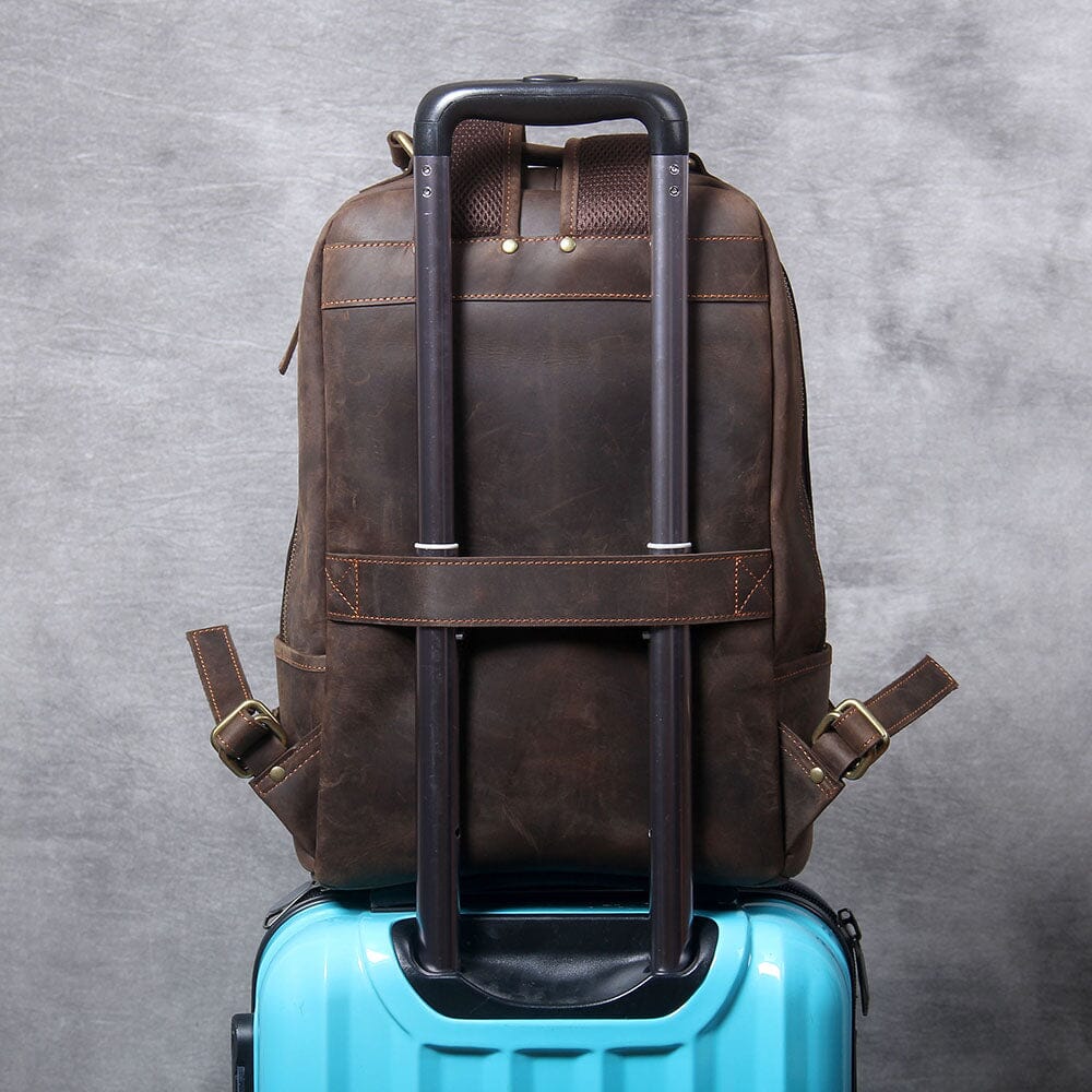 Real Leather Backpack | OXFORD