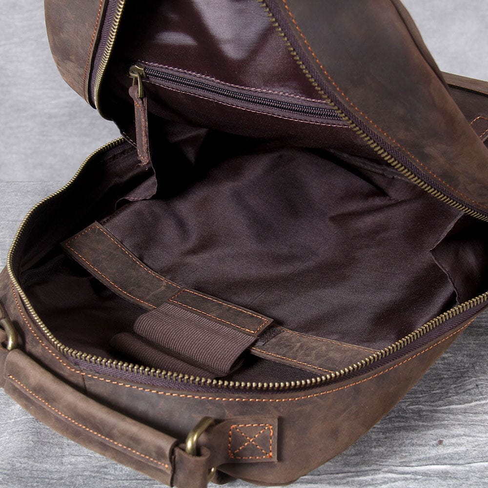Real Leather Backpack | OXFORD